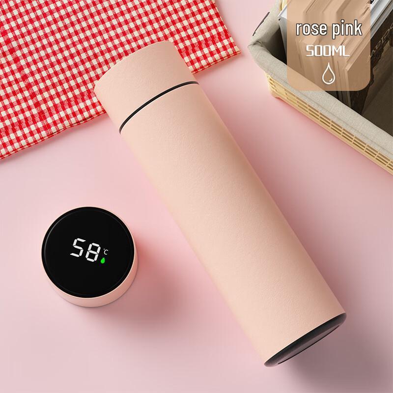 TLAKEHO Smart Temperature Display Vacuum Insulated Bottle