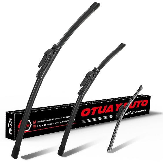 OTUAYAUTO 22"+22" Windshield Wiper Blades Replacement for Chevrolet Silverado 1500 2500 3500 1999-2006 2019-2024 Front Window Wiper Fit Factory