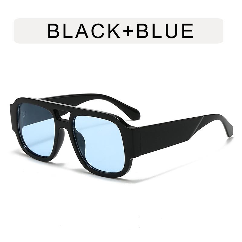 Ochelari de Soare Stil European American pentru Bărbați Formă Pătrată Ochelari de Soare cu Punte Dublă Femei Conducere Pescuit Bărbat Ochelari de Soare