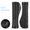 MTB Bicycle Grips Shockproof Bike Handlebar Cover Anti-Slip Lockable Grips Ergonomic Cycling Rubber Ball Handle Grips