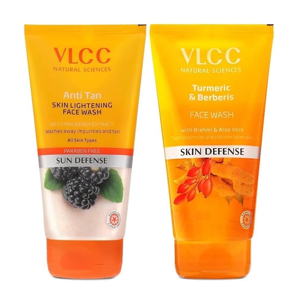 

VLCC Turmeric & Berberis Face Wash Combo 2 Pack 150 ml