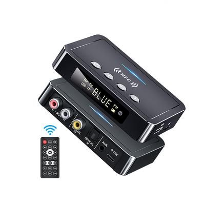 Adapter Bluetooth 5.0 Nadajnik FM AUX RCA