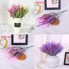 Lavender Flocked Artificial Silk Flowers For Wedding Decor And Home Styling