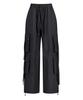 Yuibeu Nylon Cargo Pants Black