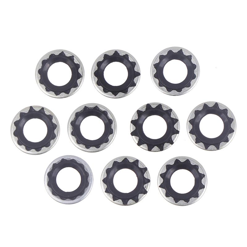 

10 шт. уплотнительная прокладка для кондиционера автомобиля, аксессуары для прокладки расширительного клапана системы кондиционирования воздуха