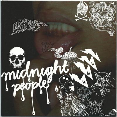 7inch Record 1999 - Midnight People / Legends LGO11,PR010 Release The Bat 2004 Sweden Rock Used