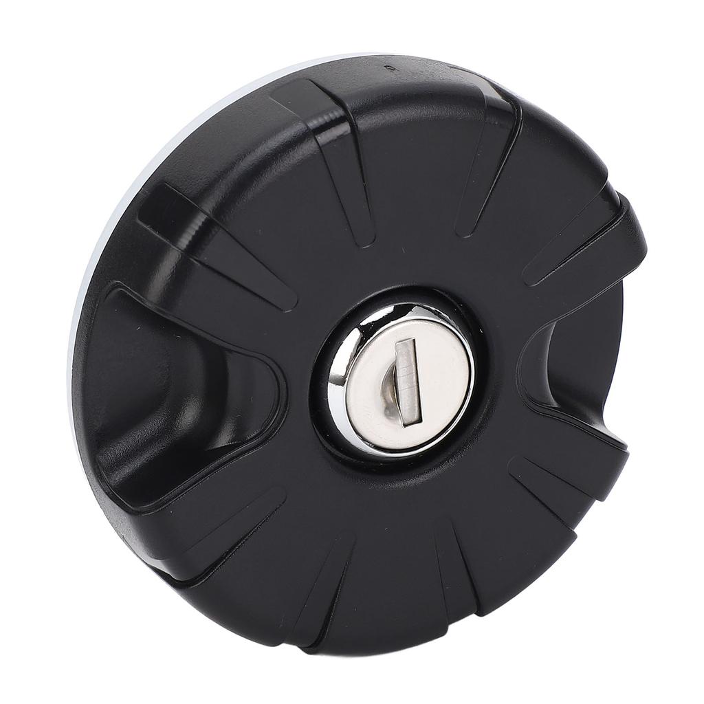 Round RV Water Inlet Cap UV Resistant Lockable RV Water Filler Cap with Seal Ring and Keys for RV Motorhome