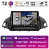 Smart System GPS Navigation For Ford C-MAX Kuga 2 Escape 3 2012 2013 2014 2015 - 2019 Wireless Carplay QLED IPS Screen Head Unit