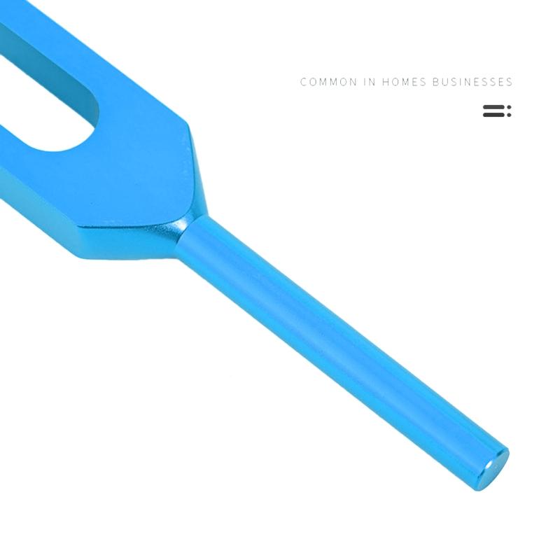Tuning Fork 128 Hz Tuning Fork with Pouch Hammer Repair Wrench Non-Magnetic Aluminum Alloy Tuning Fork Professional