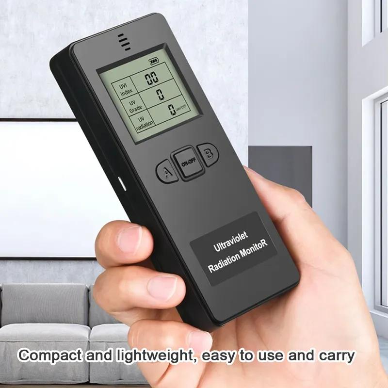 

Portable Detector Ultraviolet UVI Meter Digital Ultraviolet Radiation Radiometer Tester Protective Equipment Testing Tool KF-90