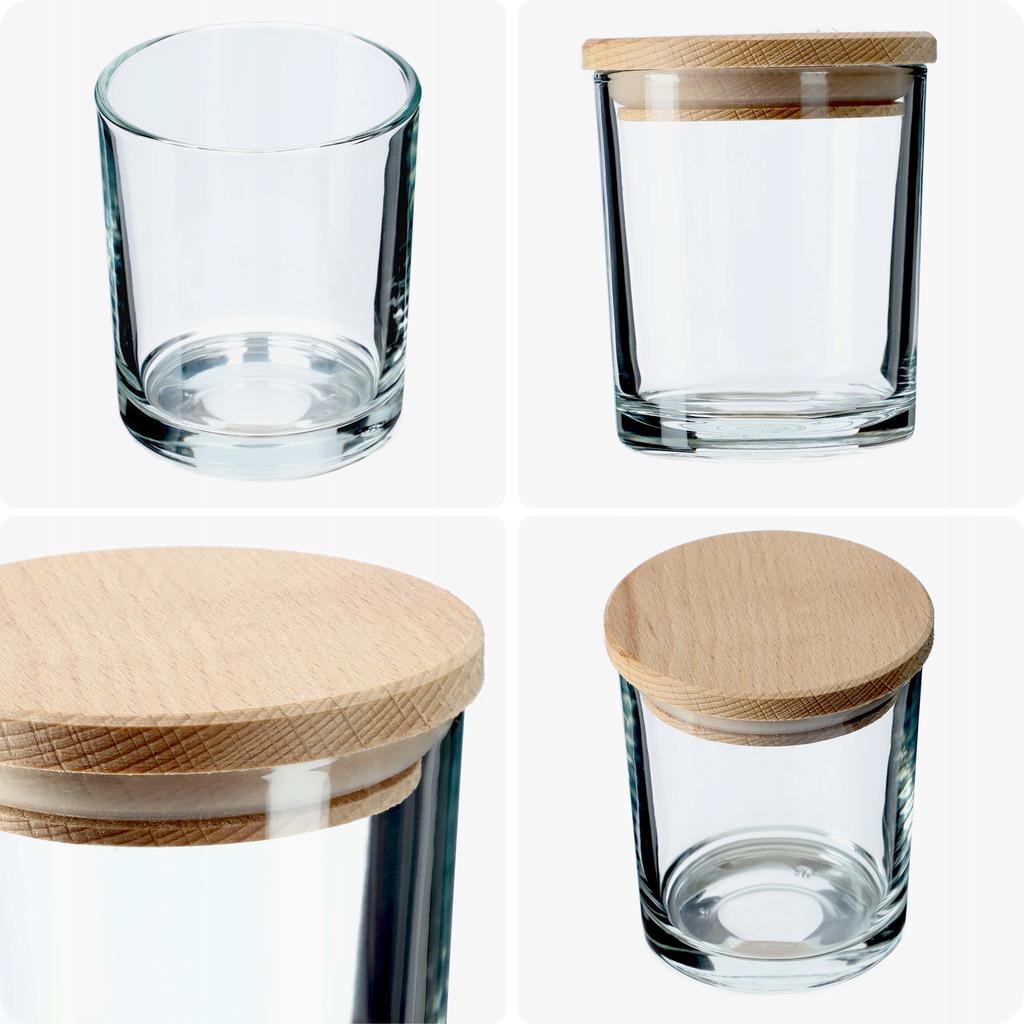 KADAX Food Container Glass Jars for Spices Organizer Set