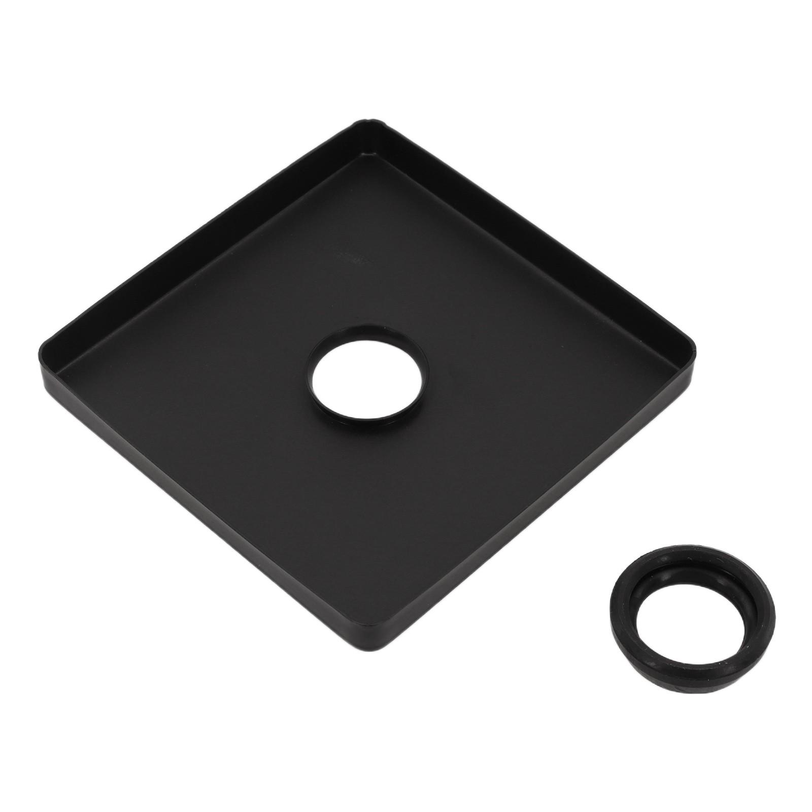 

3,5-дюймовая декоративная крышка для ванны с внешним диаметром 90 мм чёрный