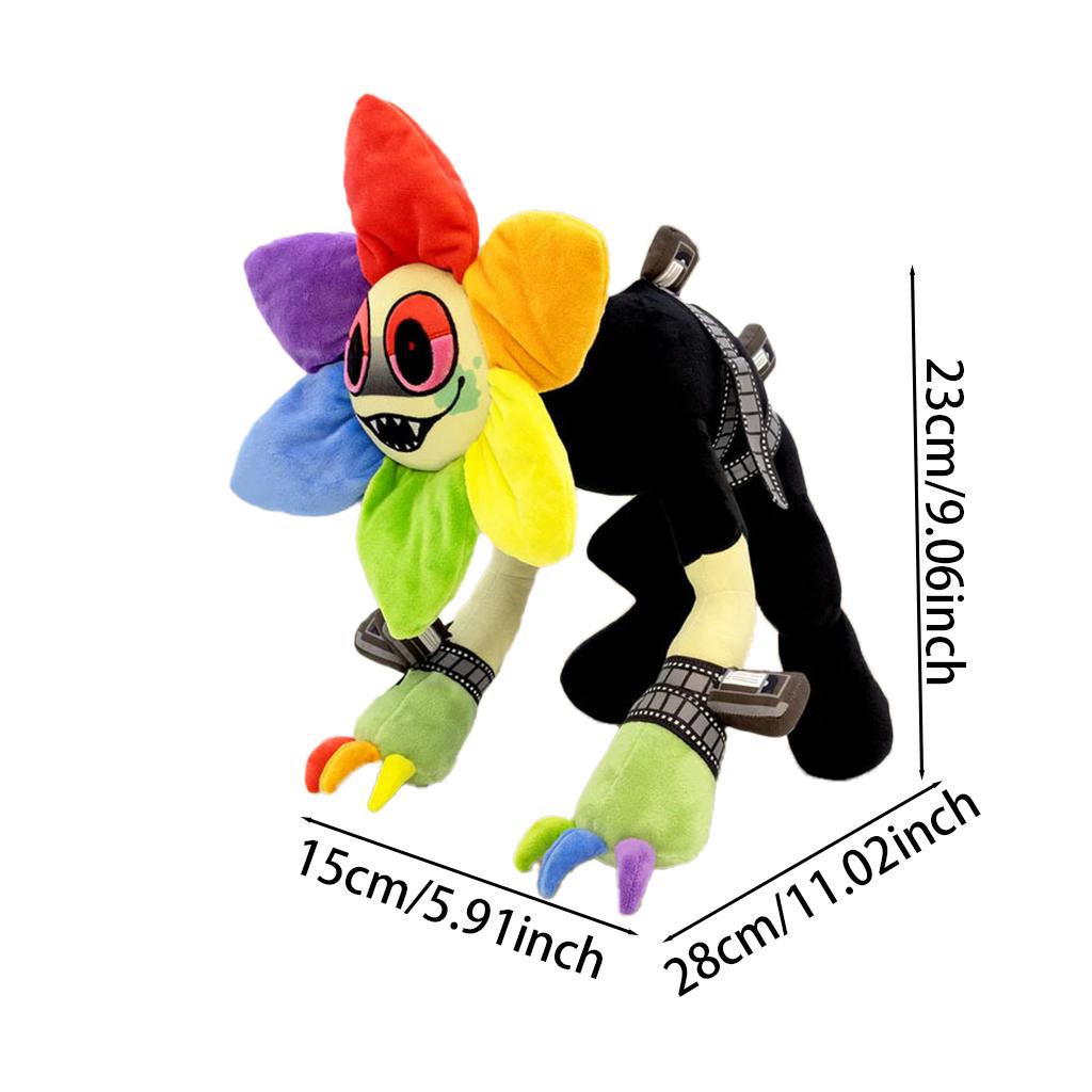 Plush Character Horror Game Soft Bone Sunflower Soft Stuffed Ornament for Birthday Xmas Gift