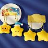 Good Luck Plush Star Keychain Cute Wishing Star Pendant Best Wishes Pentagram Lanyard  Friendship