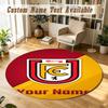 Round Rug Custom NameUnion Berlin FC Pattern Non Slip Carpet Home Floor Decor