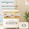 Eco-Friendly Multifunctional Tissue Box with Desktop Fish Tank for Home or Office