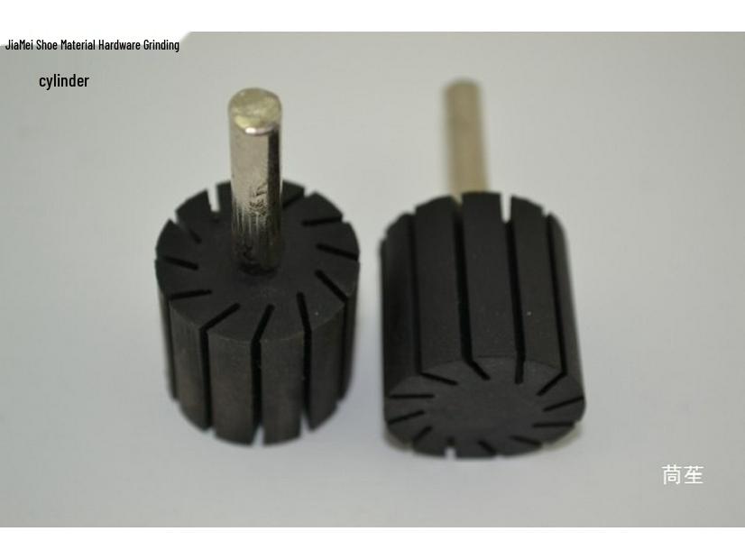 Rubber Handle Engraving Machine: Sandpaper Disc & Sand Drum Polishing Set