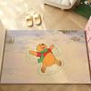 Cartoon W-Winnie The P-Pooh-S Carpet Bathroom Anti-slip Door Mat Home Decoration Mat Entrance Door Mat Scratch-resistant Door
