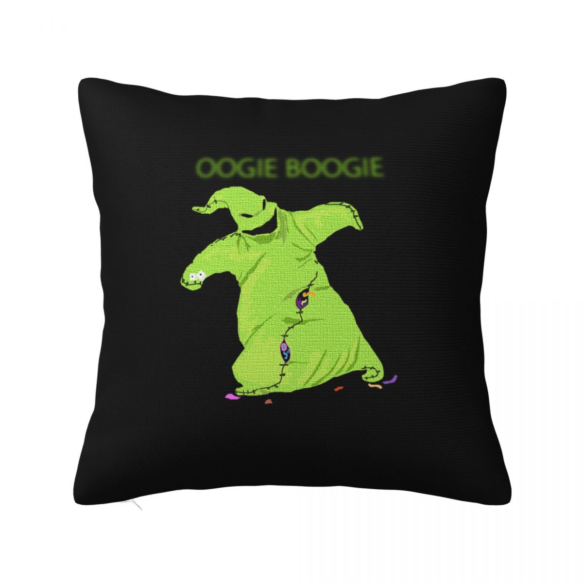Oogie Boogie  Square Pillowcase Cushion Cover Pillow Case Throw Pillow Cover for Home Bedroom Car 12x12Inch