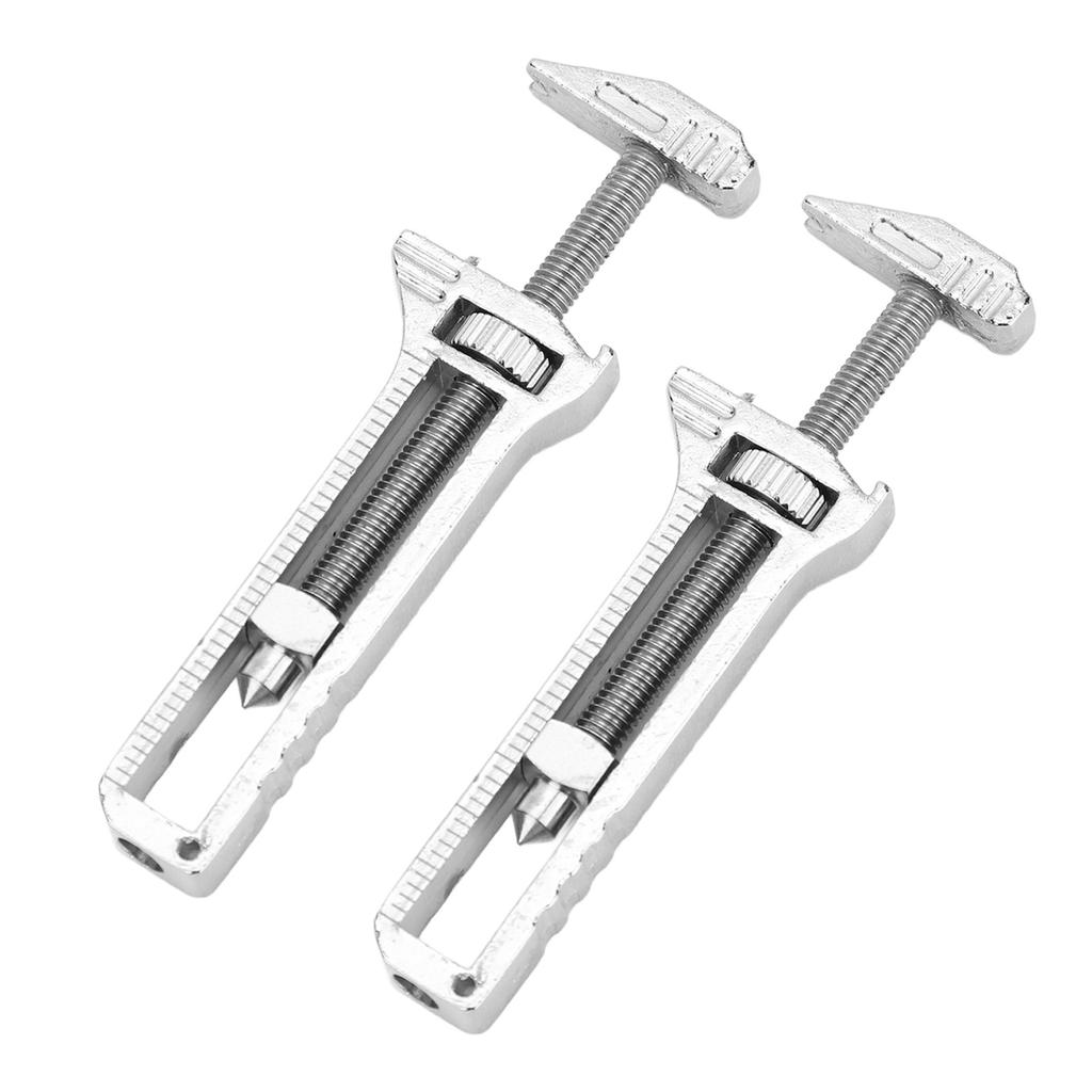 2PCS Mini Multitool Wrench Adjustable Compact Multifunctional Bottle Opener Wrench for Everyday