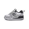 574 Series Low Top Running Shoes Zebra Print Baby Sneakers Black White IV574ZOZ