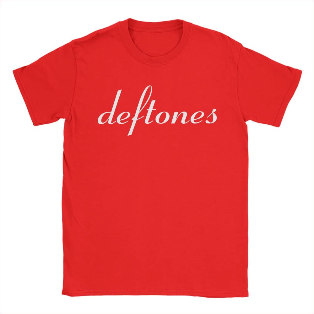 Streetwear T Shirt Summer Deftones Rock Band Hippie TShirts Cotton Tee Shirt for Men Women Awesome Pattern Short Sleeve Tees