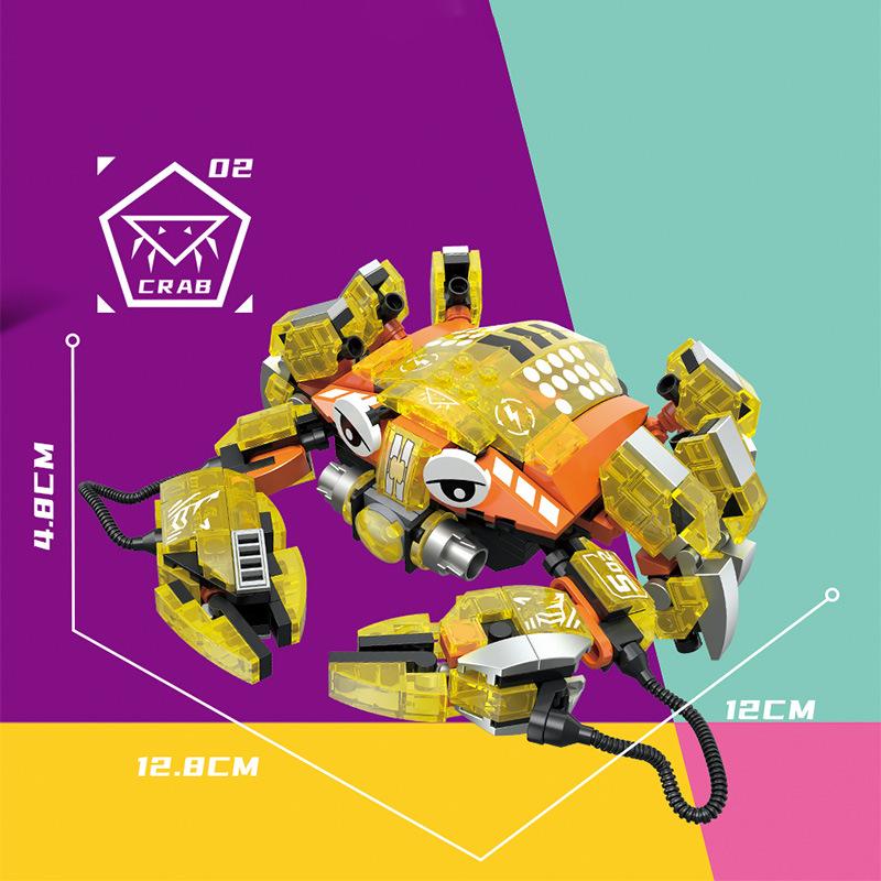 Noctilucent Mechanical Dinosaur Building Blocks Tyrannosaurus Jurassic Park Bricks Kids Toy For Children Gift Boy Present 4101