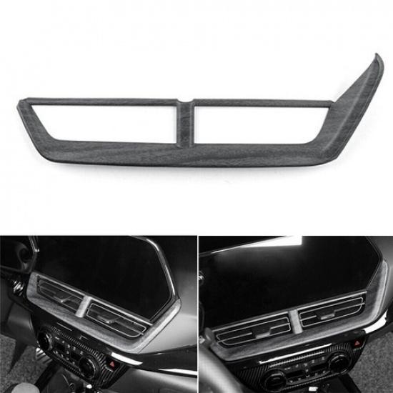 Wood Grain Center Air Outlet Vent Cover Trim For Chevrolet Trax 2023 2024 2025
