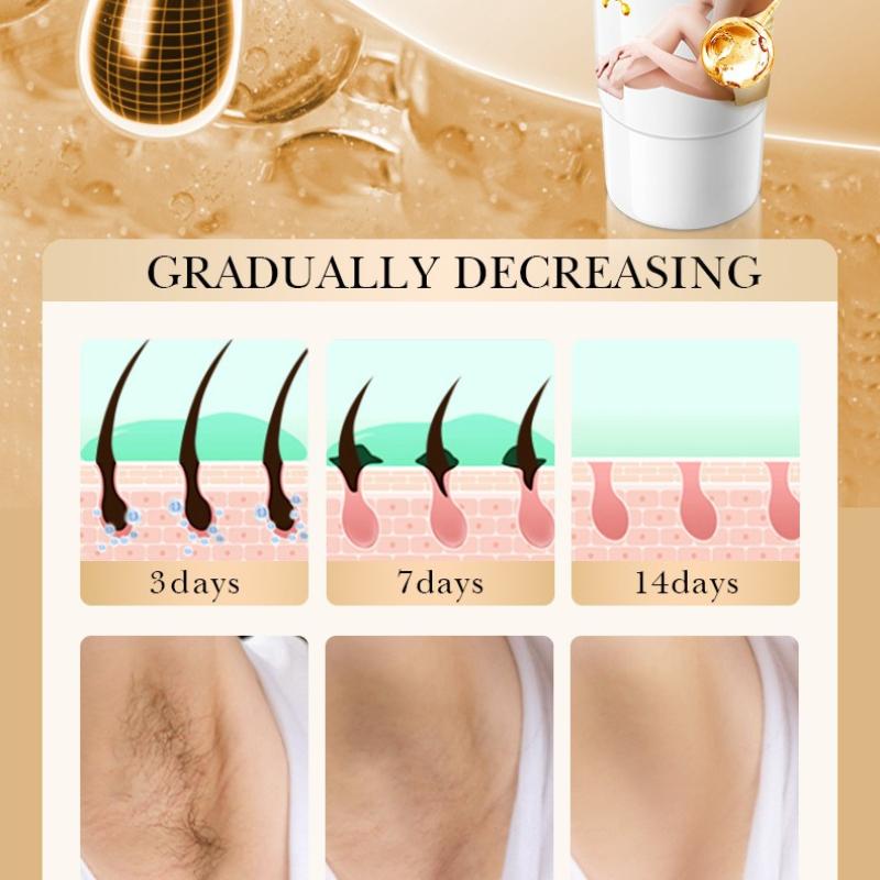 Collagen Gentle Hair Removal Cream SADOER Skin Rejuvenation Non-irritating Underarm Hair Removal Cream
