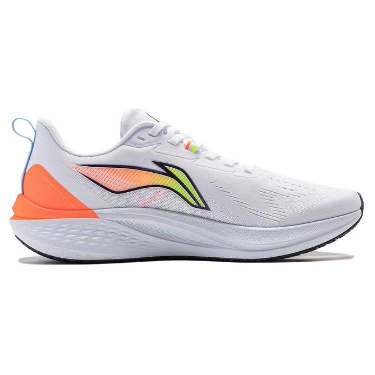 Li Ning Red Rabbit 7 Exam Speed Training Shock Absorption Non-Slip Wear-Resistant Low-Top Running Shoes Men Running Shoes White ARPU003-2