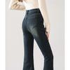 Women's High-Waist Brushed Flared Jeans