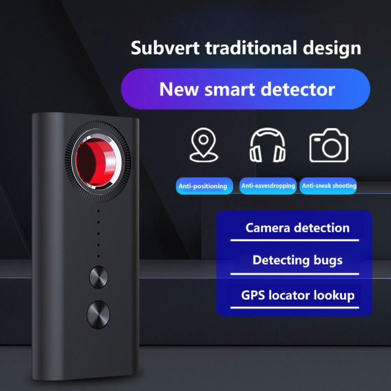T1 Spy Gadgets Hidden Camera Detector RF GSM Signal Wireless Lens Laser Detection Wiretapping GPS Tracker Sound Mini Bug Finder