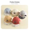 Children's 3D Cute Car Cotton Baseball Cap - Breathable Outdoor Sun Hat