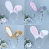 Long Rabbit Ear Hair Band Bunny Headband Festival Party Lolita Hair Band Bunny Cosplay Headdress Birthday Gift