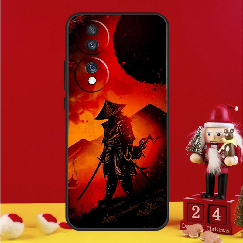 Anime Japanese Samurai Case For Honor Magic 5 6 7 Pro V5 Honor X9b X9c X9a X8a X8b X7a 50 70 90 200 400 Lite Cover