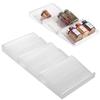 Plastic Expandable Spice Rack 3 Tier Slide Out Upper Cabinet Organizer  Seasonings