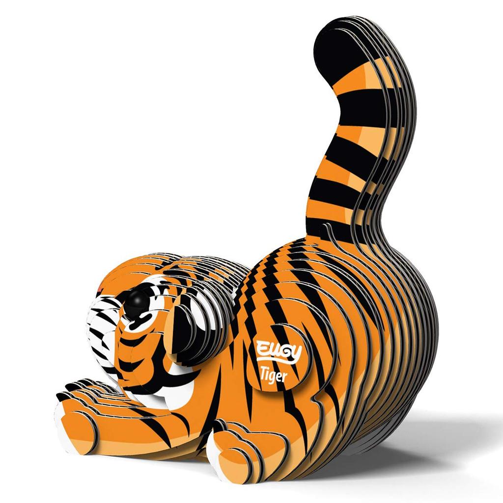 EUGY Tiger Paper Puzzle A Fun Educational Toy for Elementary School Boys and As Well As Making It a Great - Girls, Adults, Gift.