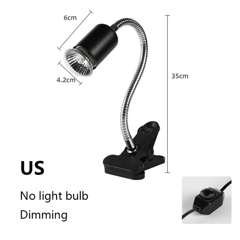 360 Grad Drehung Reptilien Heizlampe UVA+UVB Lampe Klemme Abdeckung Klemme Lampenfassung Schildkröten