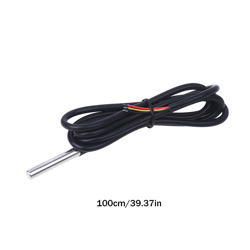 1Pcs Ds18B20 Waterproof Thread Temperature Probe Temperature Sensor Stainless Steel For Arduino