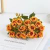 Artificial Flowers Silk Roses Wedding Bridal Outdoor Garden Courtyard Decoration Festival Diy Vase Bridal Bouquet Box Decoration