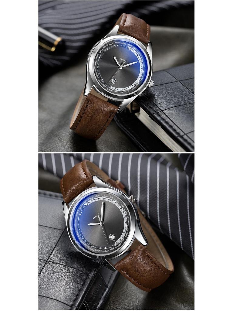 Yazole 516 Men's Luminous Waterproof Quartz Watch