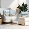 4pcs Setmarine Theme Cushions Pillowcase Polyester Cushion Cover Throw Pillow Pillowcover Home Car Sofa Decor