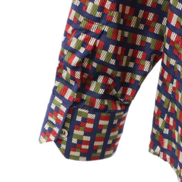 Lanvin Seidenmischung Overall Griff Langes Hemd 37 Herren Gebraucht