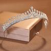 Hair Jewelry Crystal Bridal Crown Zircon Princess Tiara Diadem Wedding Hair Jewelry  Girls