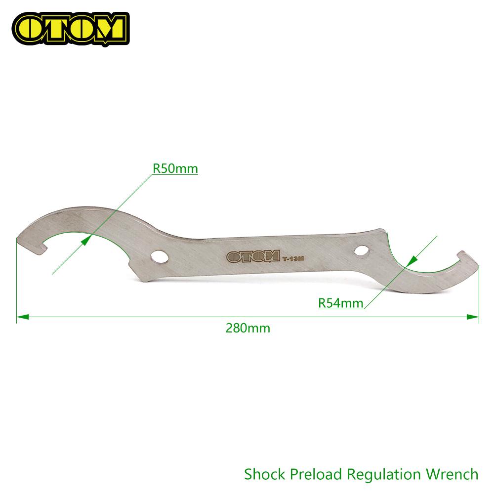 Motorcycle Universal Rear Shock Oil Seal Base Wrench Preload Regulation Spanner Remove Tool For KTM HONDA YAMAHA KAWASAKI SUZUKI