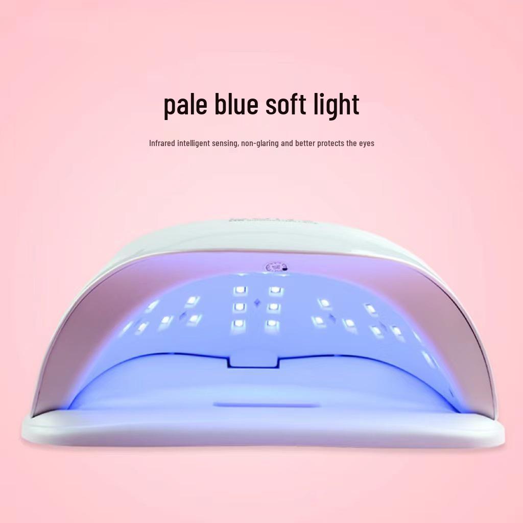 54W Smart LED Nail Lamp: Quick-Dry Gel Nail Polish Dryer with SUNX Technology