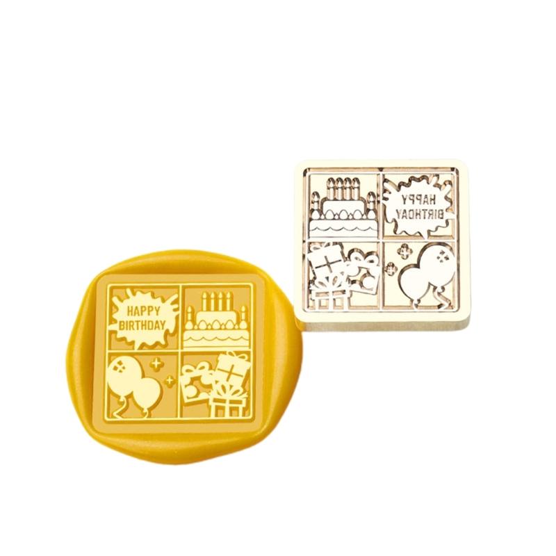Butterfly Wax Seal Stamp Brass Head Winter Themed Sealing Waxed Stamp for Invitation Card Scrapbooking Decorations