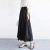 2024 Spring Japanese Style Women's Large Size A-Line Umbrella Skirt with Big Swing, Hong Kong Fashion
