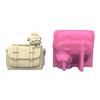 Backpack Dog Succulent Pot Mold Flower Pot Resin Mold Home Office Desktop