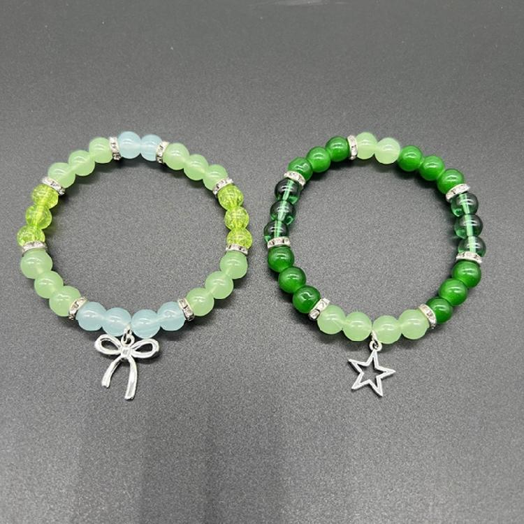 Trendy Beaded Bracelets Handmade Alternative Wrist Chain Bracelet Couple Bangles